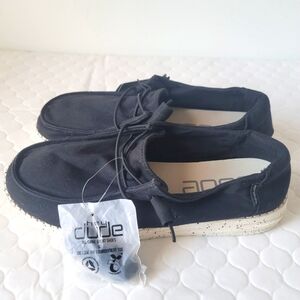 NEW Hey dude Women's Wendy L Black Size 9 Slip On Loafer Shoes